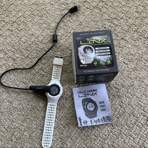 SkyCaddie Linx Golf Watch White